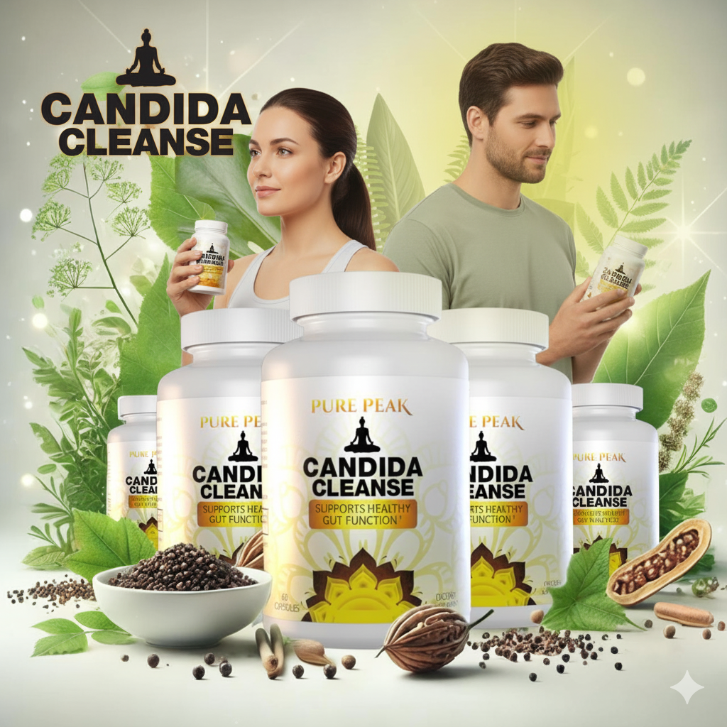 PURE PEAK: LIMPIEZA DE CANDIDA (Equilibrio y Desintoxicación Intestinal)